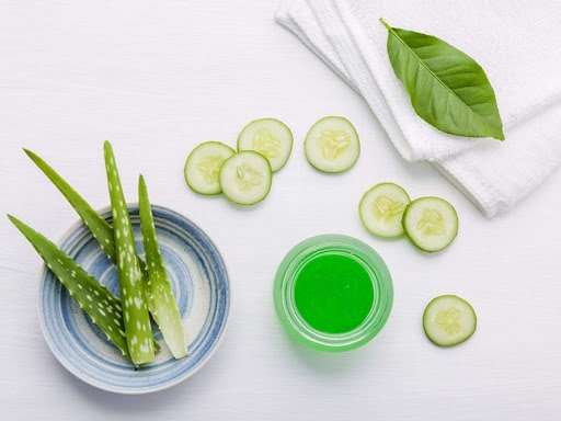 ژل دور چشم خانگی