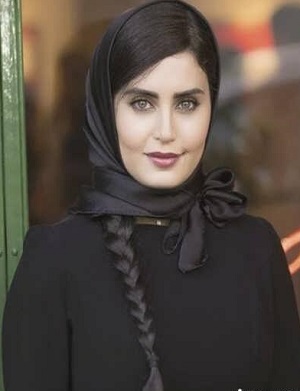 مدل موی الناز شاکر دوست برای زیر شال
