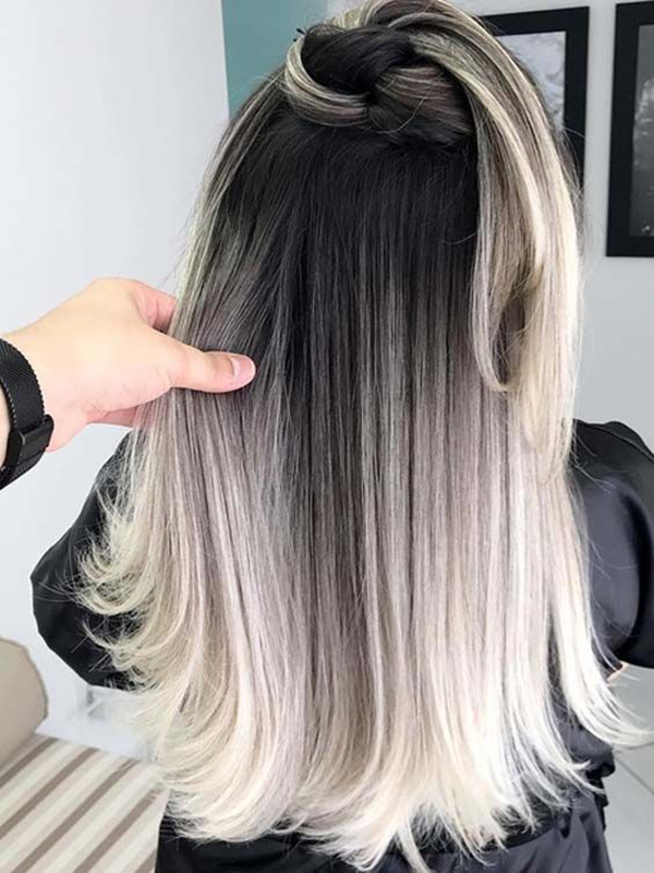 تکنیک آمبره مو